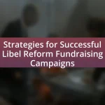Strategies for Successful Libel Reform Fundraising Campaigns